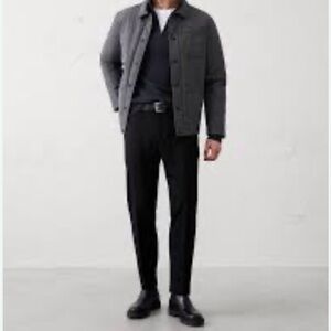 Banana Republic Mason Stretch Chino Black pants